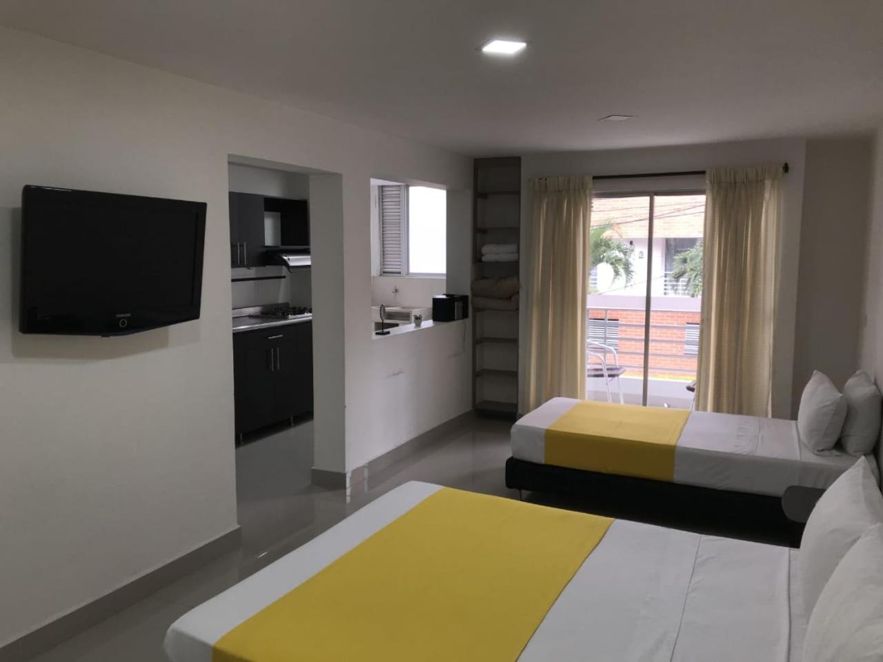 Apartaestudios Laureles Medellín Esterno foto